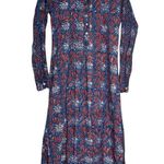 Mille Resort & Travel Maxi Belljar Long Sleeve Maxi Dress Blue Size XXS Photo 3