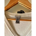IZOD  Golf Ladies V Neck Sweater White Size Large‎ Photo 2