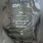 Gap  Women’s Black Moto Style Full-Zip Puffer Jacket SIZE M Photo 4
