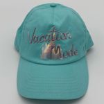 Vacation Mode-New with tag -Disney parks Adjustable hat- Aqua Blue -Adult Photo 0