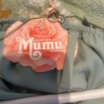 Show Me Your Mumu  Silver Sage Heather Halter Dress Size Small Photo 9