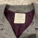 Relativity Gray Herringbone Women’s Blazer Jacket With Pockets Size XL Photo 7