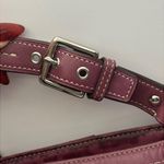 Coach Hamilton Purple Leather Shoulder Bag Photo 6