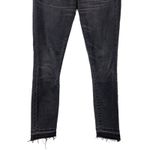 Abercrombie & Fitch Abercrombie Fitch Harper Low Rise Raw Ankle Stretch Skinny Jean 25 Short Black Photo 2