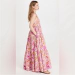 Free People NEW  Park Slope Pink floral low back Maxi Dress sz XS Photo 3