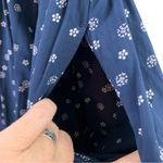 Madewell Sophia Wide Leg Jumpsuit in Bandana Flower Navy/White Photo 4