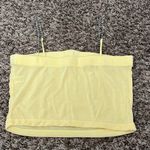Heart & Hips Pastel Yellow Chain Strap Tank Top Photo 5