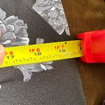 Ann Taylor  Black & White Floral Print Key Hole Button In Back Sz M With Lining Photo 8