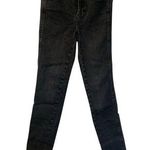We The Free Women's High Rise Skinny Jeans Black Size 26 Stretch Denim Photo 0
