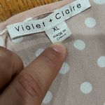 Violet+Claire  Ruffle Sleeve Blouse - Pink and White Photo 13