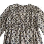 Veronica Beard  Delray Silk Crepe Mini Dress Printed Long Sleeve Women's Size 2 Photo 4