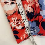 GAP Factory Slim City Cropped Floral Pants Zipper Button Closure EUC Sz 4R Pink Photo 14