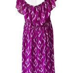 Lane Bryant NWOT Convertible Off-The-Shoulder Side-Slit Midi Dress Photo 6
