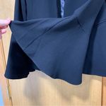 Harlowe $ Graham Harlowe & Graham Black Blazer With Bell Sleeves - Size Small Photo 2