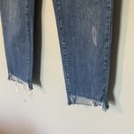 BLANK NYC Intro Distressed Raw Frayed Released Step Hem Jeans Size 30 Denim Blue Photo 2
