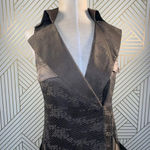 Karen Millen Brown Silk Snake Vest Style Dress Photo 1
