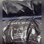 Andrew Marc  Women's Dark Blue Puffer Coat Photo 2