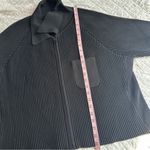 H&M  Studios Rib Knit Top Sweater Zipper XXL Photo 3