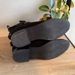 Kate Spade  Sabina Suede Double Buckle Moto Boot Black Size 10 Biker Bikercore Photo 6