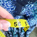 No Boundaries  Maxi Dress Racerback Junior Size Large Blue Multi Summer Photo 4