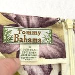 Tommy Bahama NWT  Silk Linen Blend Hawaiian Tropical Cropped Pants size 8 Photo 4