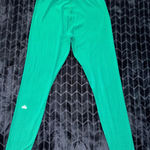 Alo Yoga  Leggings Womens Full High-Waist Airlift Houndstooth Green Sz M Photo 0