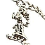 Disney Silver tone charm bracelet Photo 8