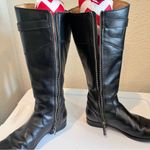 Frye  Women’s 6.5 Molly Knee High Tall Black Leather Riding Boots Photo 5