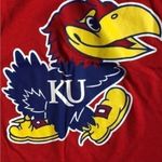 PINK - Victoria's Secret PINK Victoria’s Secret University of Kansas Jayhawks Shirt XS NCAA Photo 2