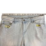 BLANK NYC Women's Light Wash High Rise Cropped Distressed Denim Jean Size 28 Photo 12