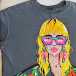 ZARA  Women’s Oversized Pop Art Graphic Icon Sweatshirt Gray/Multi Size L NWOT Photo 8