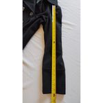 Guess women vintage wool black peacoat belted jacket Sz medium Photo 12