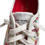 Kate Spade Like New  Tennyson Floral Embroidered Sneakers Size 8 Photo 4