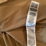 Never Fully Dressed long sleeve foil mettalic gold spot midi maxi ruffle dress 8 Photo 6