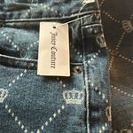 Juicy Couture NWT Venice Crown-Print Straight Jeans Photo 3