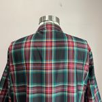Tuckernuck  Tartan Plaid Mini Dress Holiday Party Christmas Winter Shirt Dress XL Photo 5