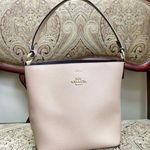Coach Town Buckle Bag Leather Taupe Color Photo 0