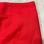 Nautica  Womens Red Chino Shorts Size 12 Preppy Beach Classic Traditional Photo 4