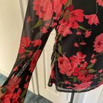 NWT Jolie & Joy Floral Top Pink Size L Photo 1