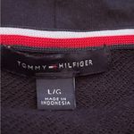 Tommy Hilfiger  Women's French Terry Hoodie Full Zip Dark Blue Navy Sz L Photo 11
