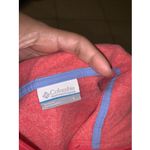 Columbia  Women's PFG Harborside Fleece Vest in coral/pink with blue trim Size L Photo 2