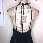 Free People Intimately  High Neck Open Back Black Lingerie with Crochet Size S Photo 6