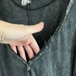 We The Free  | FREE PEOPLE Gray V-Neck Long Sleeve Top Photo 3