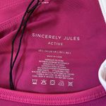 Sincerely Jules NWT Magenta Pink Workout Athletic Dress Large Photo 5