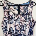 Vera Wang Simply Vera  Blue Purple and White High Low Dress - Size: Medium Photo 2