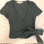 Urban Outfitters Cropped Wrap Top Photo 0