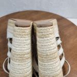 Balenciaga Womens Arena Wedge Sandals 39 US 9 White Strappy Espadrille Platform Photo 8