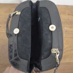 Black Genuine Eel Skin Leather Shoulder Bag Purse Photo 2
