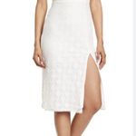 ASTR  The Label Corset Sheath Lace Midi Dress in White Sz XL Photo 0