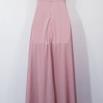 Anthropologie  BHLDN Blush Bridesmaid Dress Long Gown Photo 3
